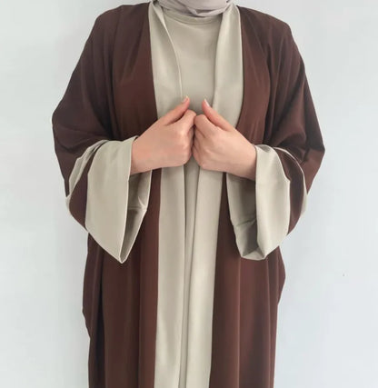 Two-Piece Abaya Long Dress