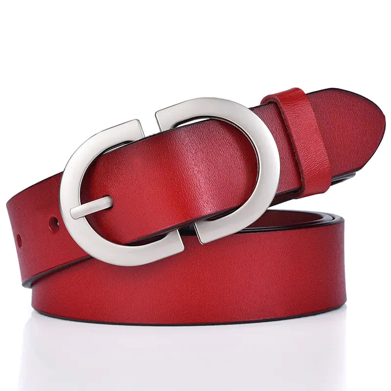 Genuine Leather Women's Belt for Casual Wear
