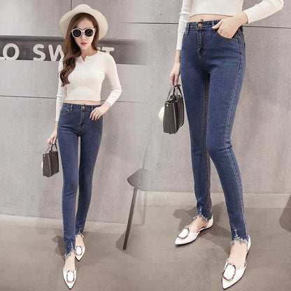 "Skinny Stretch Denim Jeans"