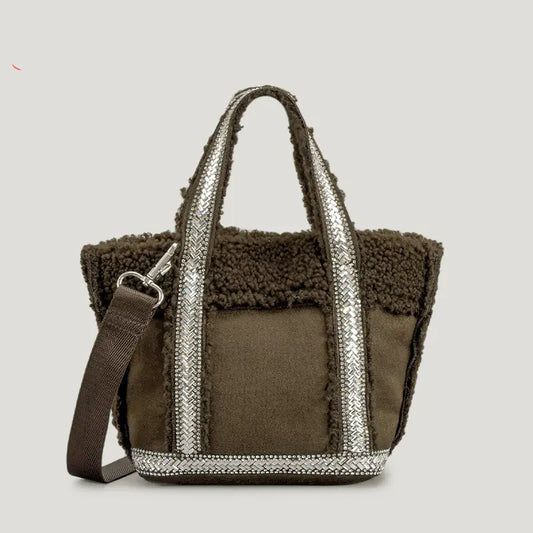 Woolen Bucket Bag for Women - Autumn & Winter Design