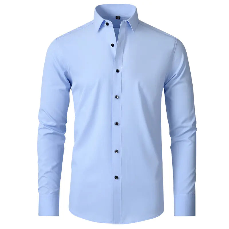 Men's Wrinkle-Resistant Stretch Dress Shirt (Slim Fit)