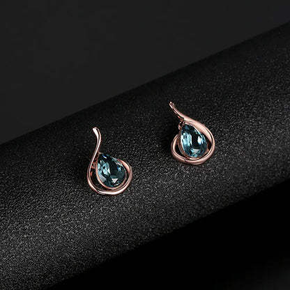 Crystal Necklace and Earring Set for Brides