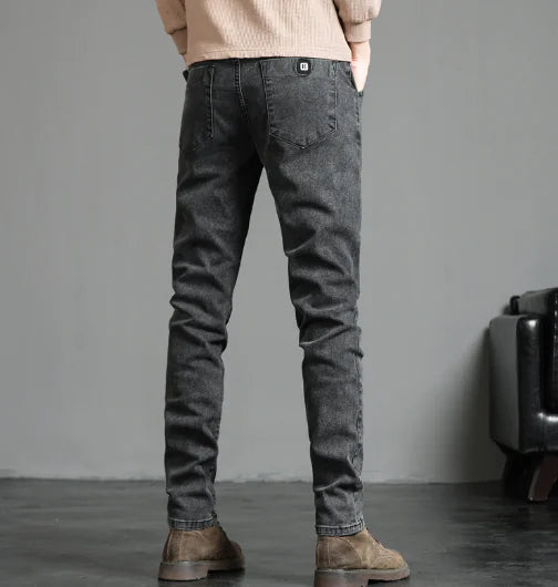 Slim Straight Stretch Washed Men's Jeans