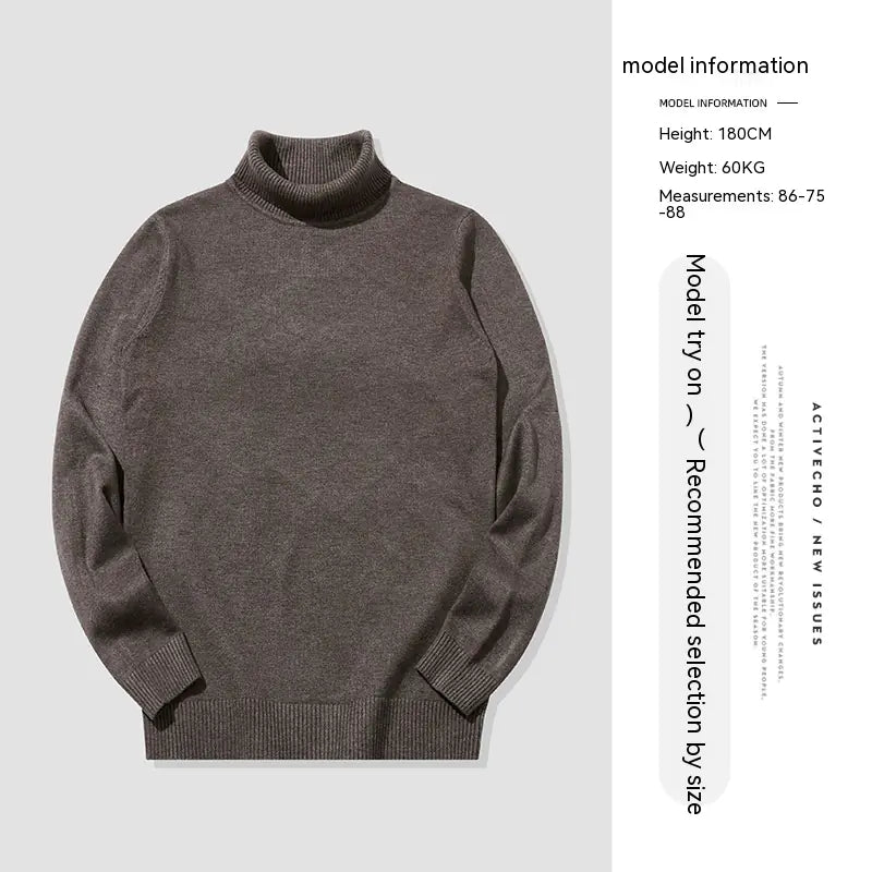 Men's Casual Slim Fit Winter Base Layer Shirt