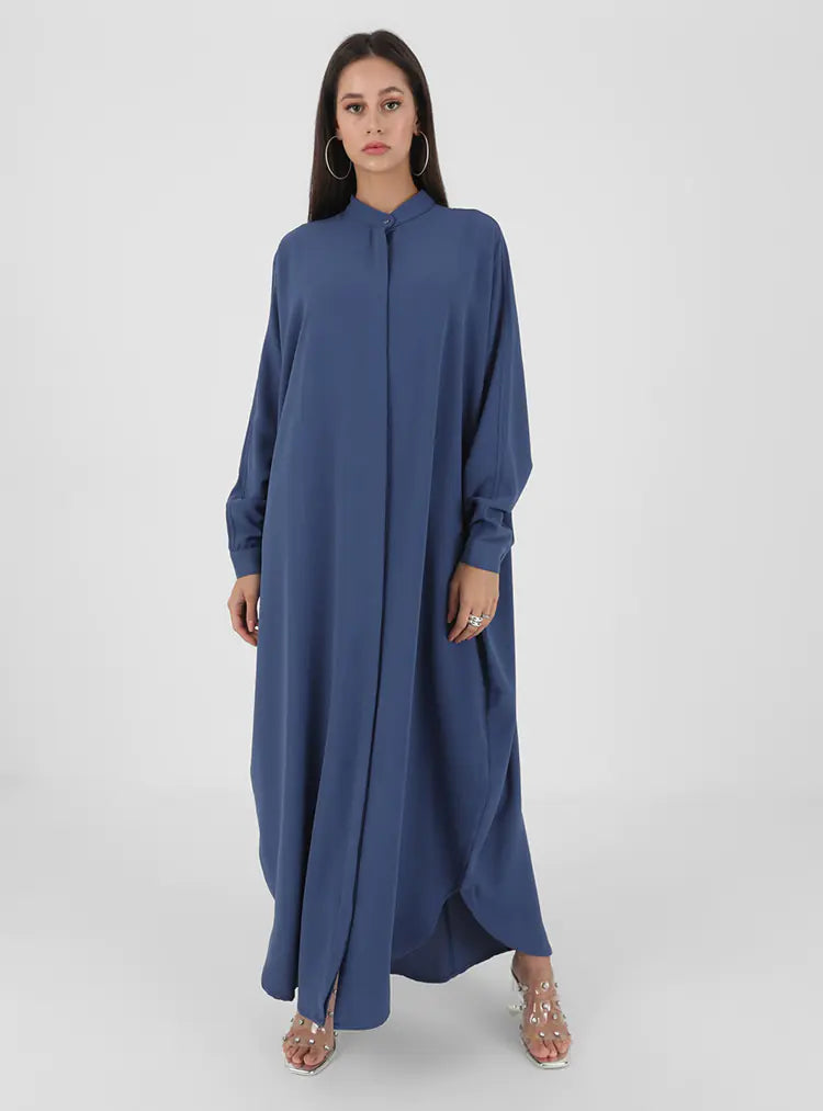 Abaya with Batwing Sleeves