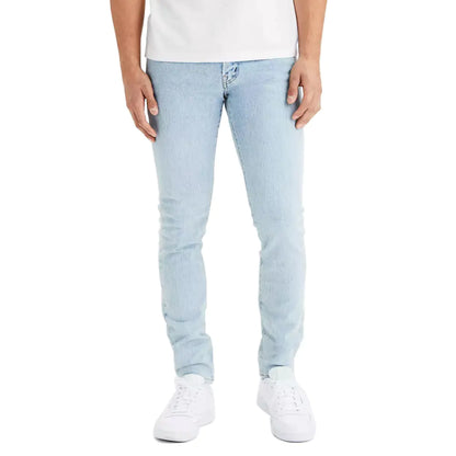 High-Quality Slim-Fit Stretch Washed Men's Jeans