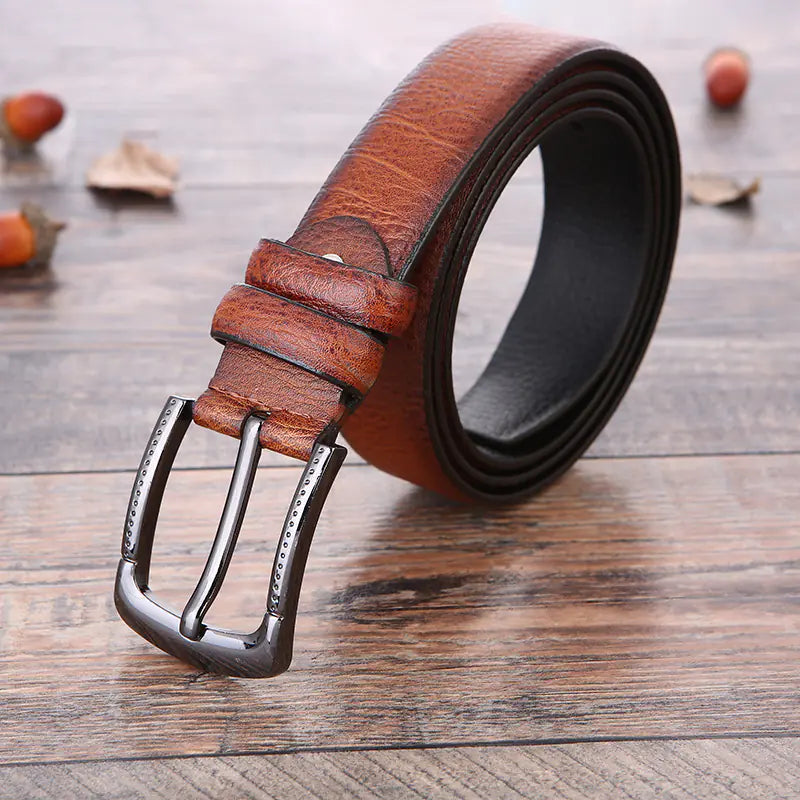 Men's Business Leather Belt - Creative Gift Idea