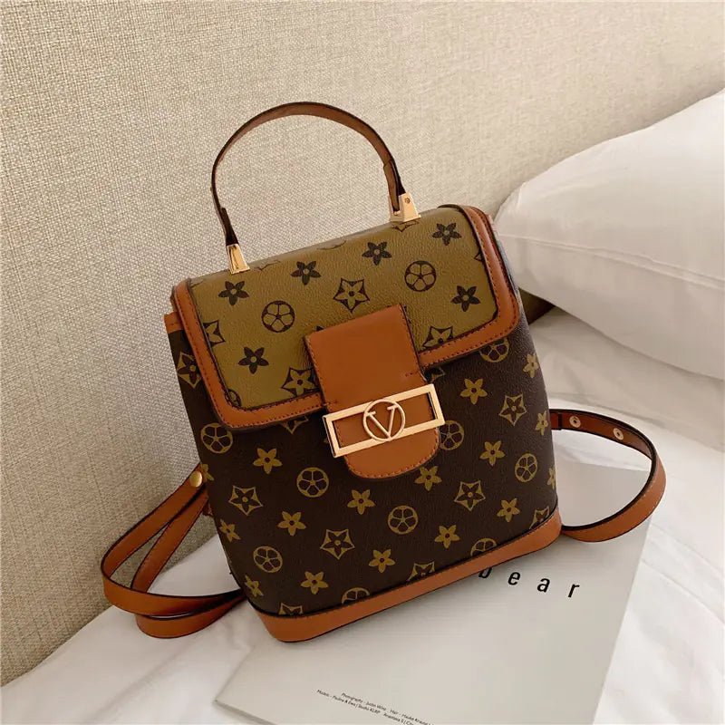 Stylish Bucket Bag and Versatile Backpack Combo