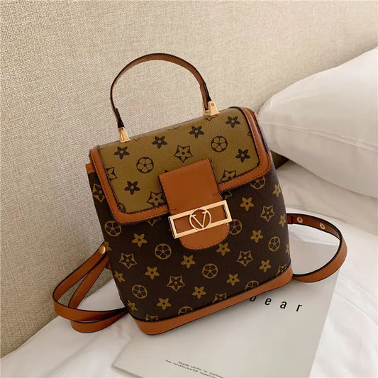 Stylish Bucket Bag and Versatile Backpack Combo