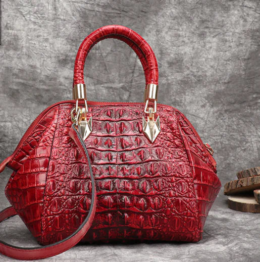 Handcrafted Vintage Leather Crossbody Bag for Women