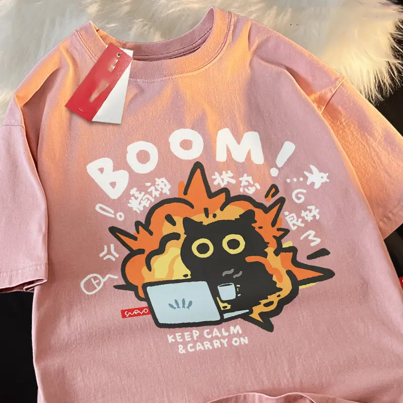 Cartoon Cotton T-Shirt