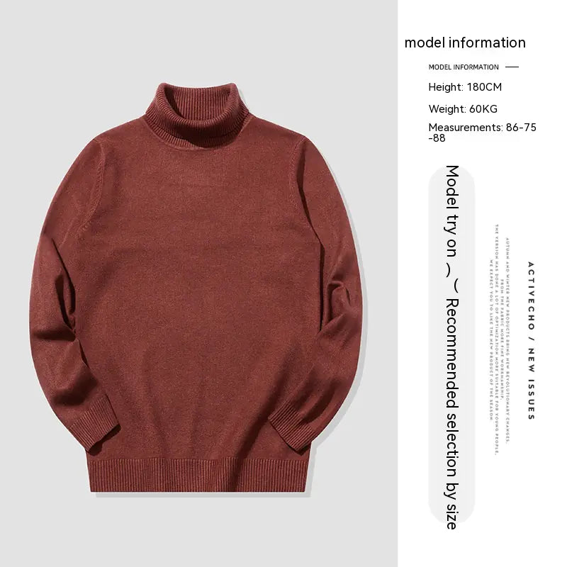 Men's Casual Slim Fit Winter Base Layer Shirt