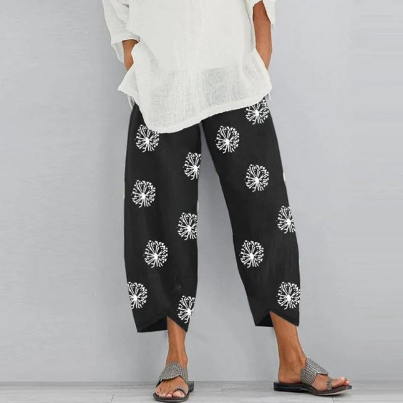 Comfortable Wide Leg Loose Casual Pants for Ladies