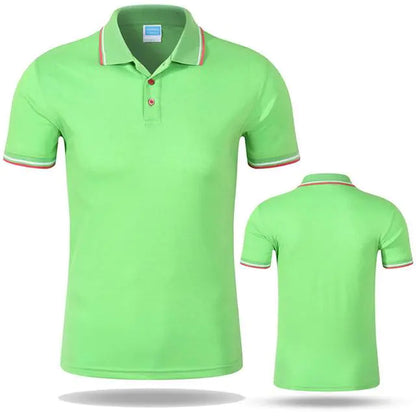 Men's Cotton Polo Short Sleeve Work T-Shirt