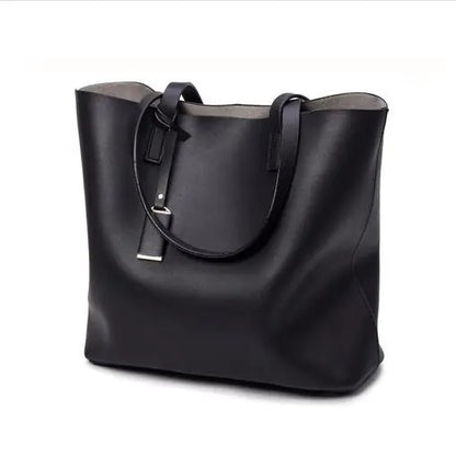 Leather Bucket Shoulder Bag