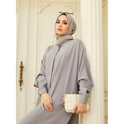 Abaya with Batwing Sleeves
